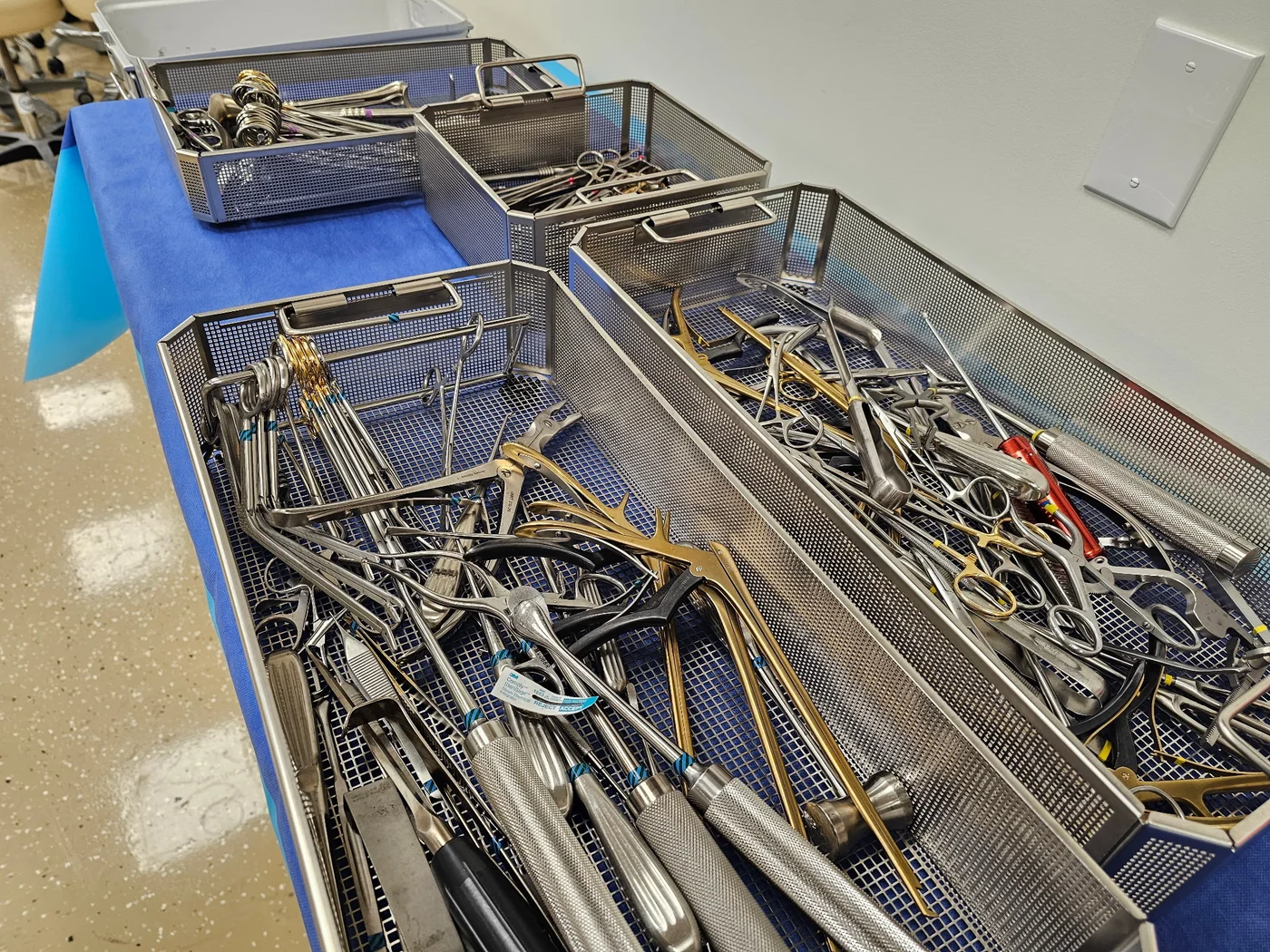 C-arms and instruments